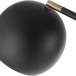 Lámpara de Pie Industrial de Hierro con Bombilla Expuesta para Decoración Rústica del Hogar - Product Image 6