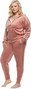 Ensemble de survêtement personnalisé de haute qualité pour femmes, 2 pièces, jogging en velours, tenue de jogging, sweat-shirt et pantalon de survêtement - Product Image 5