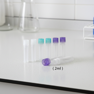 หลอดเซนทริฟิวจ์ PP แบบใช้แล้วทิ้งขนาด 2 มล. ได้รับการรับรองมาตรฐาน ISO9001 เกรดทางการแพทย์ แบบก้นเรียบ/ก้นโค้ง พร้อมฝาเกลียว สำหรับห้องปฏิบัติการ - Product Image 2