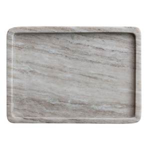 Plateau en marbre au design haut de gamme, plateaux décoratifs, plateau en pierre, plateau de service, plateau de service en marbre avec poignée en métal, prix de gros direct usine - Product Image 3