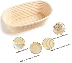 Banneton ovalado para panadería, cesta de prueba para panadería, la mejor oferta para amazon o el producto 2022 - Product Image 2