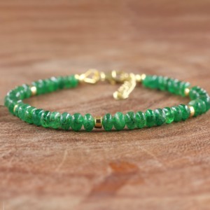 <b>BRACELET</b> SMOOTH BEADS <b>Bracelet</b> Smooth Beads Minimalist <b>Beaded</b> <b>Bracelet</b> Handmade Smooth Bead Jewelry Elegant Everyday Brace - Product Image 4