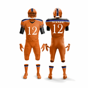 Uniforme de football américain sur mesure de qualité supérieure, design personnalisé, sublimation, meilleur tissu, vente en gros d'uniformes de football américain - Product Image 3