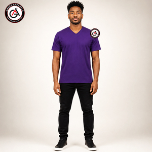 เสื้อยืดคอกลมแขนยาวผู้ชาย ทรงปกติ สีพื้น เรียบหรู เป็นมิตรกับสิ่งแวดล้อม ผ้าฝ้าย 100% ใส่ได้ทุกฤดู - Product Image 4