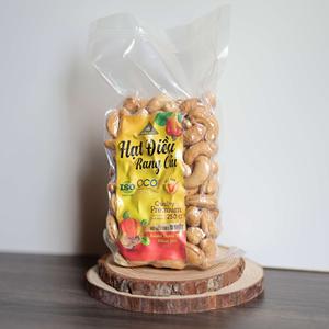 Noix de cajou grillées prêtes à l'emploi, biologiques, de qualité supérieure du Vietnam, W180, décortiquées, emballage transparent à fermeture éclair, certifiées ISO, marque Dong Phu, 250g - Product Image 3