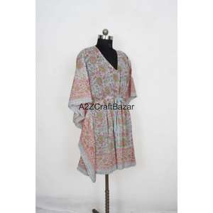 Vestido de Verano Ligero Coreano de Algodón 100% Puro Hecho a Mano para Mujer, Estilo Vintage Formal, Transpirable, con Volantes, Tipo Kaftan, para Noche o Playa - Product Image 6