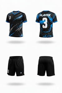 Uniforme de football professionnel pour hommes, qualité supérieure, 100% polyester, respirant, séchage rapide, hiver, nom d'équipe personnalisé, services OEM - Product Image 2