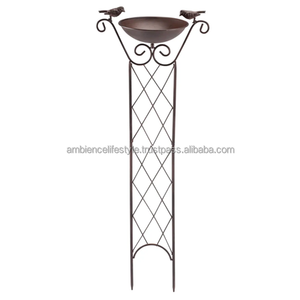 Wholesale <b>Bird</b> Bath <b>Bird</b> <b>Feeder</b> Prong Base Flame Copper Bowl for Garden Outside Yard Patio Decoration by Ambience Lifestyle - Product Image 6