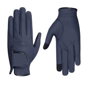 Guantes de Equitación para Hombre, Palma de Cuero Sintético Duradero, Agarre Fuerte, para Entrenamiento y Competición, Fabricante de Ropa Ecuestre - Product Image 5