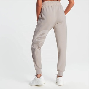 Unisex Plain Cotton Fleece Full Length Quick Dry Breathable Fitness Wear Overalls Women Gym Pocket <b>Joggers</b> Small X-Large - Product Image 3