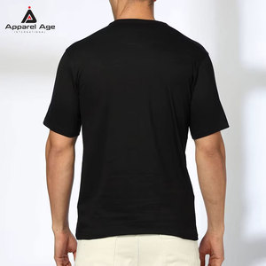 เสื้อยืดคอกลมสำหรับผู้ชายเสื้อคอตตอน100% สำหรับผู้ชายเสื้อยืดพิมพ์ลายสกรีนลายตามสั่งแบบใส่สบายระบายอากาศ - Product Image 4