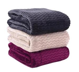 Manta de Invierno de Lujo al por Mayor, 100% Poliéster Raschel, Suave, Cálida y Acogedora para Sofá o Cama, Diseño Floral Sólido de Alta Calidad - Product Image 5
