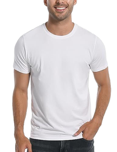 T-shirts décontractés pour hommes, tissu confortable, texture douce, design respirant, manches courtes, col rond, idéal pour un usage quotidien, en vente - Product Image 6