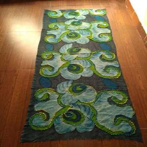 Bufanda de Moda para Mujer, Ligera, Transpirable, Suave y Cálida, con Bordado a Mano de Lujo - Product Image 1