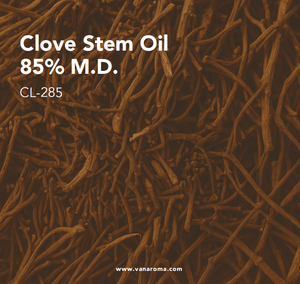 Aceite Natural de Tallo de Clavo 85% M.D. Aceite Esencial Destilado al Vapor, Suministro a Granel, CL-285, Aroma Van - Product Image 2
