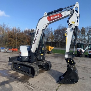 รถขุดขนาดเล็ก Bobcat E88 รุ่นใหม่ที่เชื่อถือได้ เครื่องยนต์แบบกำหนดเอง มาตรฐาน EPA Euro 5 ประสิทธิภาพสูง ระบบขับเคลื่อนแบบตีนตะขาบ พร้อมมอเตอร์ ปั๊ม เกียร์ และลูกปืน - Product Image 5