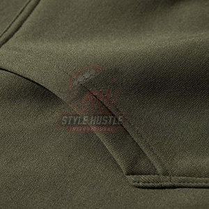 Sudaderas con capucha para hombre de color sólido, estilo moderno y de primera calidad, 100% algodón, precio económico al por mayor. - Product Image 5