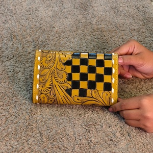 กระเป๋าคลัทช์หนังแท้สำหรับสตรีสไตล์วินเทจกันน้ำกันขโมยของขวัญส่วนตัว - Product Image 2