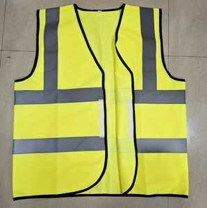 เสื้อกั๊กสะท้อนแสงแบบมองเห็นได้ชัดเจนพร้อมกระเป๋าซิป ปรับแต่งได้ ผลิตจากผ้าโพลีเอสเตอร์ตาข่าย กันน้ำ ปรับแต่งโลโก้ได้ - Product Image 5