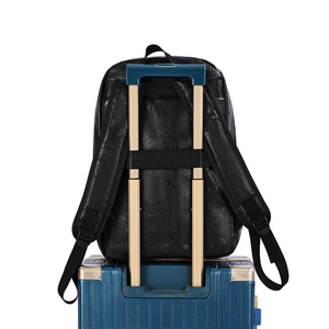 PU Leather Oxford Fashion Anti-Theft <b>Laptop</b> <b>Backpack</b> Zipper Large Capacity (20-39L) Unisex for Office School Use 15" Computer - Product Image 4