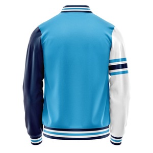 เสื้อแจ็คเก็ตวาร์ซิตี้แบบกำหนดเอง ปักโลโก้ คุณภาพสูง ทำจากผ้าขนสัตว์ แจ็คเก็ตเบสบอล - Product Image 5