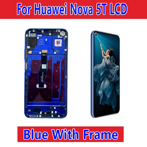 Écran LCD tactile pour Huawei <span class=keywords><strong>Nova</strong></span> 5T avec châssis, prix de gros usine, garantie 1 an, livraison rapide - Product Image 5