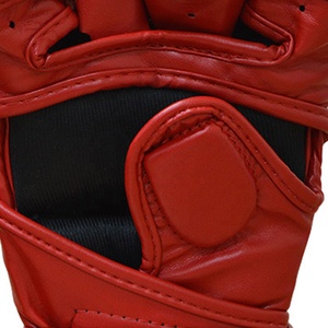 Gants d'entraînement de combat MMA en PU de haute qualité Geo Brother Co, personnalisables, demi-doigts, pour hommes, vente en gros - Product Image 4