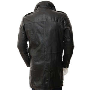 Meilleures ventes - Veste de motard pour homme en cuir véritable 100% - Style streetwear - Haute qualité - Imperméable et respirante - Product Image 2