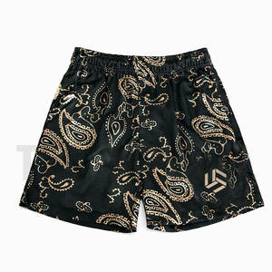 Shorts en toile personnalisés OEM, tendance, streetwear d'été, haute qualité, décontractés, respirants, séchage rapide - Product Image 3
