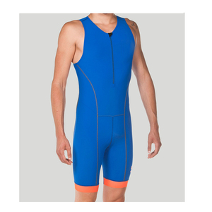 Combinaison de cyclisme réversible unisexe personnalisée par le fabricant, respirante, une pièce, pour triathlon, avec fermeture éclair sur la poitrine, vente en gros pour le cyclisme - Product Image 4