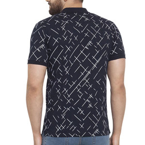 เสื้อเชิ้ตแบบสวมใส่สบายระบายอากาศได้ดี พิมพ์ลายแบบซับลิเมชั่นตามสั่ง |   เสื้อยืดกีฬาผสมโพลีเอสเตอร์และผ้าฝ้าย |   เสื้อกอล์ฟแห้งเร็วสำหรับขายส่ง - Product Image 2