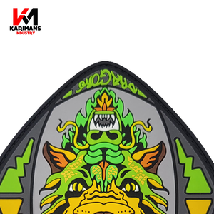 Parche de Goma PVC Moldeado Personalizado Premium para Logotipo Empresarial e Identidad de Marca - Product Image 5