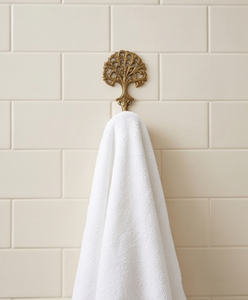 Deluxe Antique Brass Tree Design Wall <b>Hook</b> <b>With</b> Single <b>Hook</b> For Clothing Storage Door Display Stylish Homme Accent - Product Image 5