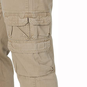 Cheap Men's Mid Straight Casual <b>Cargo</b> <b>Pants</b> Durable 100% Cotton Fabric Embroidered Breathable <b>Waterproof</b> Eco-Friendly - Product Image 2