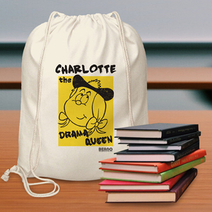 Factory Wholesale Cotton <b>Drawstring</b> Bag Lightweight Gym Sack Custom Cotton <b>Backpack</b> for Sports Travel Daily Use with logo - Product Image 5