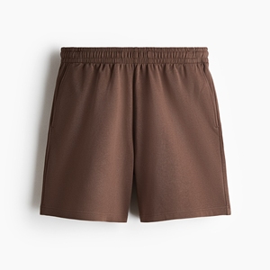 Custom Men's Outdoor Casual Elastic Board Shorts 100% Polyester <b>Mid</b> Waist Solid Pattern with Letter Printing Drawstring Closure - Product Image 2