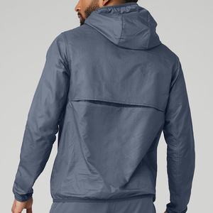 <b>Top</b> Ranking Men Windbreaker Jacket Breathable Hot Selling New Arrival Adjustable Wholesale Men Windbreaker Hooded Jacket - Product Image 3