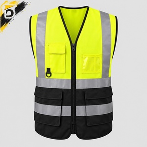 Gilet de sécurité pour le travail, léger, haute visibilité, adapté aux travailleurs, aux travaux en extérieur et aux activités sur chantier - Product Image 5