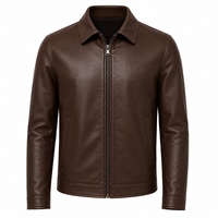 Veste de sécurité pour moto en cuir véritable de haute qualité, sur mesure, taille américaine, grande taille, unisexe, authentique OEM