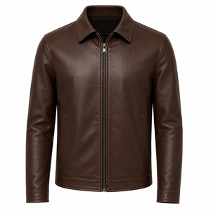 Veste de sécurité pour moto en cuir véritable de haute qualité, sur mesure, taille américaine, grande taille, unisexe, authentique OEM - Product Image 3