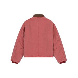 Chaqueta informal de trabajo de invierno vaquero Retro para hombre, ropa de trabajo de lona, chaquetas de trabajo vaqueras cómodas, chaqueta de calle de moda de invierno - Product Image 2