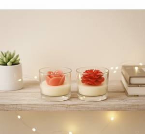 Velas Aromáticas Modernas en Frascos de Vidrio, Cera de Palma y Soja de Alta Calidad, No Tóxicas, de Combustión Lenta, Decoración para el Hogar, Hechas a Mano, Ecológicas - Product Image 3