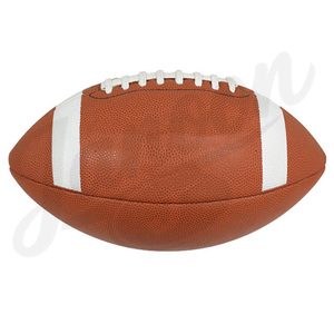 Ballon de football américain personnalisé avec logo, ballon de sport professionnel pour l'extérieur, cuir composite pour l'entraînement et les matchs - Product Image 3