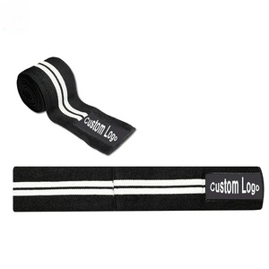 GAFDirect Factory <b>Sale</b> Heavy Duty Knee Wraps <b>for</b> Men Custom Natural Rubber PVC Breathable Non-Slip <b>Weight</b> Lifting Gym Fitness - Product Image 2