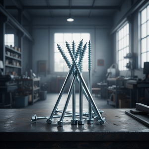 Tornillos de Rosca Parcial de Acero al Carbono Zincado con Cabeza Hexagonal Métrica/Pulgada de Alta Resistencia Clase 4.8 6.8 M6-M12 Estándar DIN/ANSI PDC - Product Image 1