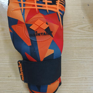 Breathable <b>Leather</b> <b>Football</b> Goalkeeper Gloves Non Slip Full Finger Windproof Adjustable Wrist Strap Unisex Outdoor Training - Product Image 1