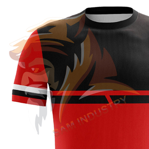 เสื้อฟุตบอลน้ำหนักเบา ระบายอากาศได้ดี คอกลม แขนสั้น สกรีนชื่อทีม โลโก้ และขนาดได้ตามสั่ง - Product Image 5