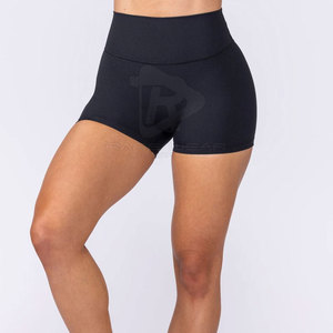 Shorts Deportivos para Mujer al Por Mayor, Cintura Alta Elástica, Tela Elástica, para Yoga, Ejercicio, Fitness, Running y Entrenamiento - Product Image 3
