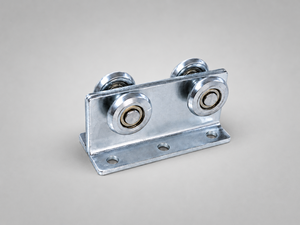 Modern Industrial Door <b>Roller</b> Bracket System Built Strong <b>Metal</b> Support Structure Protective Coating Rust-proof Low Noise - Product Image 2