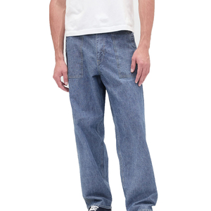 Pantalon évasé élégant pour homme de haute qualité, jean délavé, vente en gros, jean stretch, pantalon en denim coupe droite ajustée pour homme, grandes tailles - Product Image 5